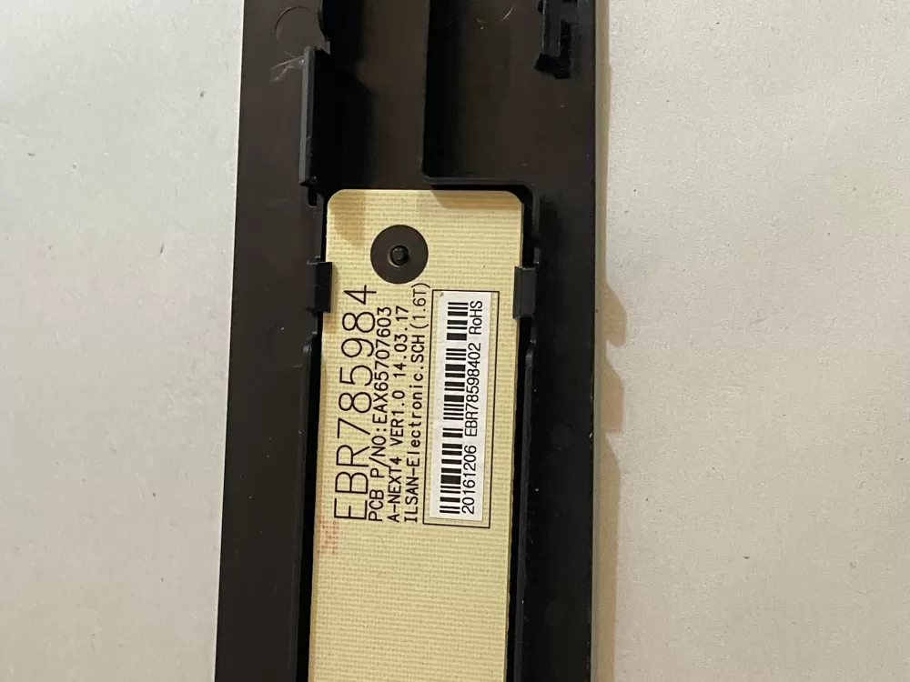LG REFRIGERATOR CONTROL/DISPLAY BOARD PART # EBR78598402 AZ148257 | KM2467