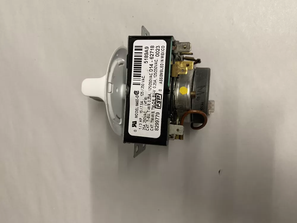 Whirlpool  Maytag  Kenmore  Amana AP6012587 8299779 8299779R WP8299779 PS11745797 Dryer Timer