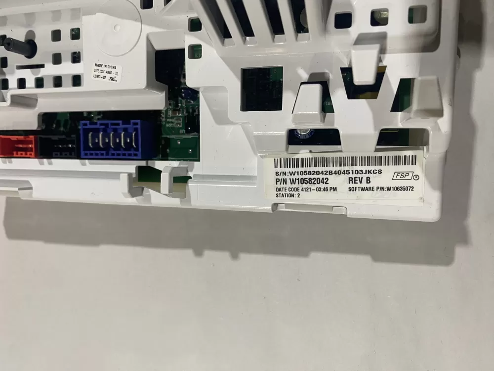 Whirlpool AP5803402 W10582042 PS8768793 Washer Control Board AZ185092 | BK1062