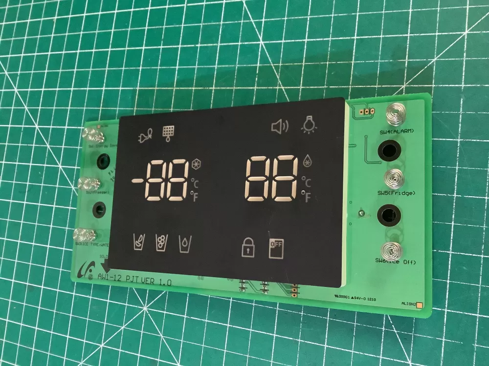 Samsung DA92-00368B DA92-00368 B Refrigerator Dispenser UI Control Board