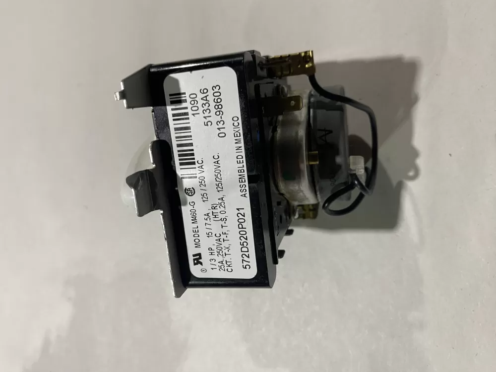 GE 572D520P021 WE4M271 Dryer Timer