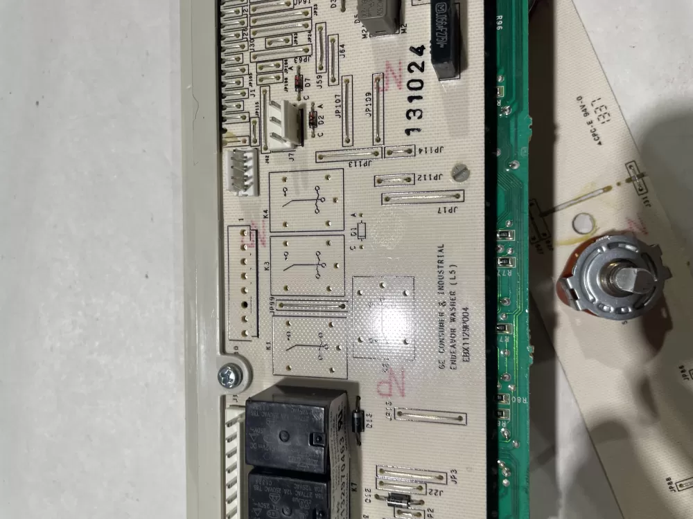 GE 175D5261G040 EBX1129P004 WH12X10614 Washer Control Board AZ150600 | KM1989