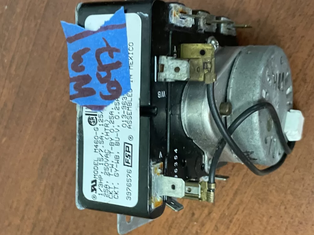 Kenmore 3406702A WP3976576 3406015 3406702 3976576 Dryer Timer AZ47817 | Wm697