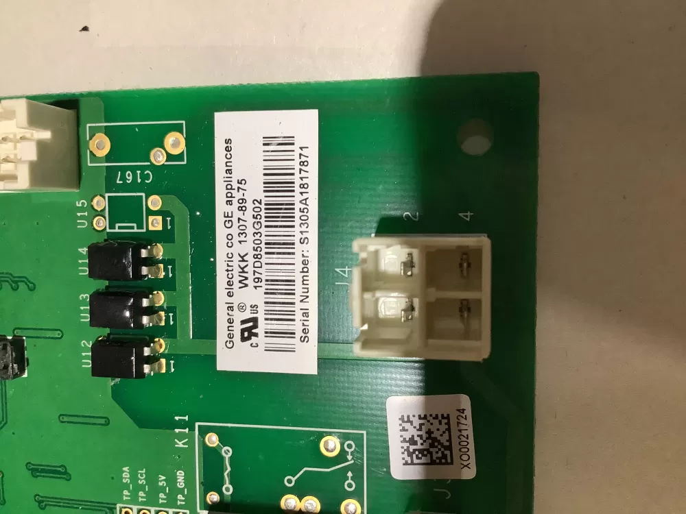 GE 197D8503G502 70213070402GA Refrigerator Control Board AZ143757 | ZC2416