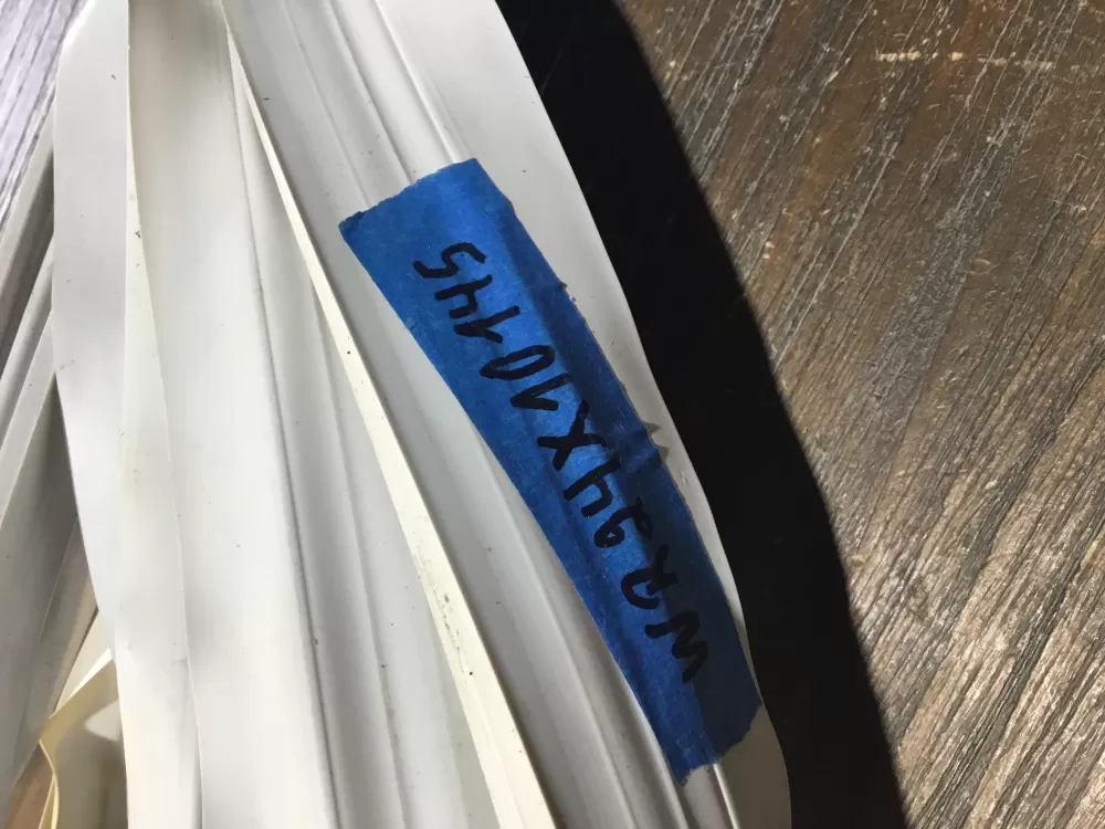 GE AP3202328 1092487 AH965003 EA965003 PS965003 WR14X0457 WR14X457 WR24X10112 Refrigerator Fresh Food Door Gasket