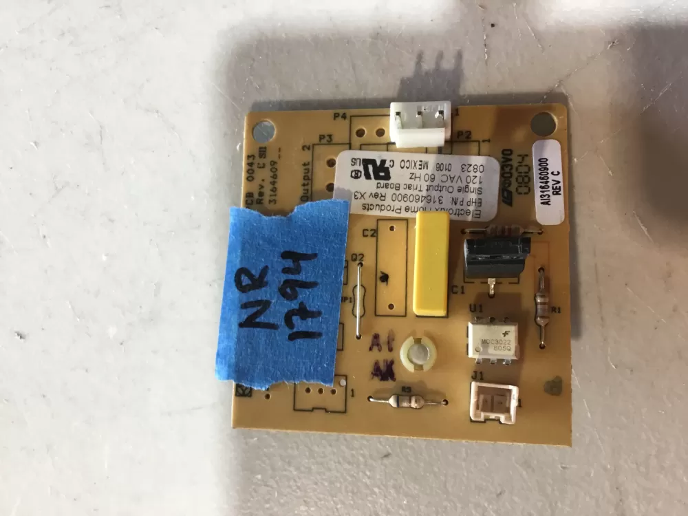 Frigidaire Kenmore AP3960285 316460900 Control Board Relay AZ49081 | NR1794