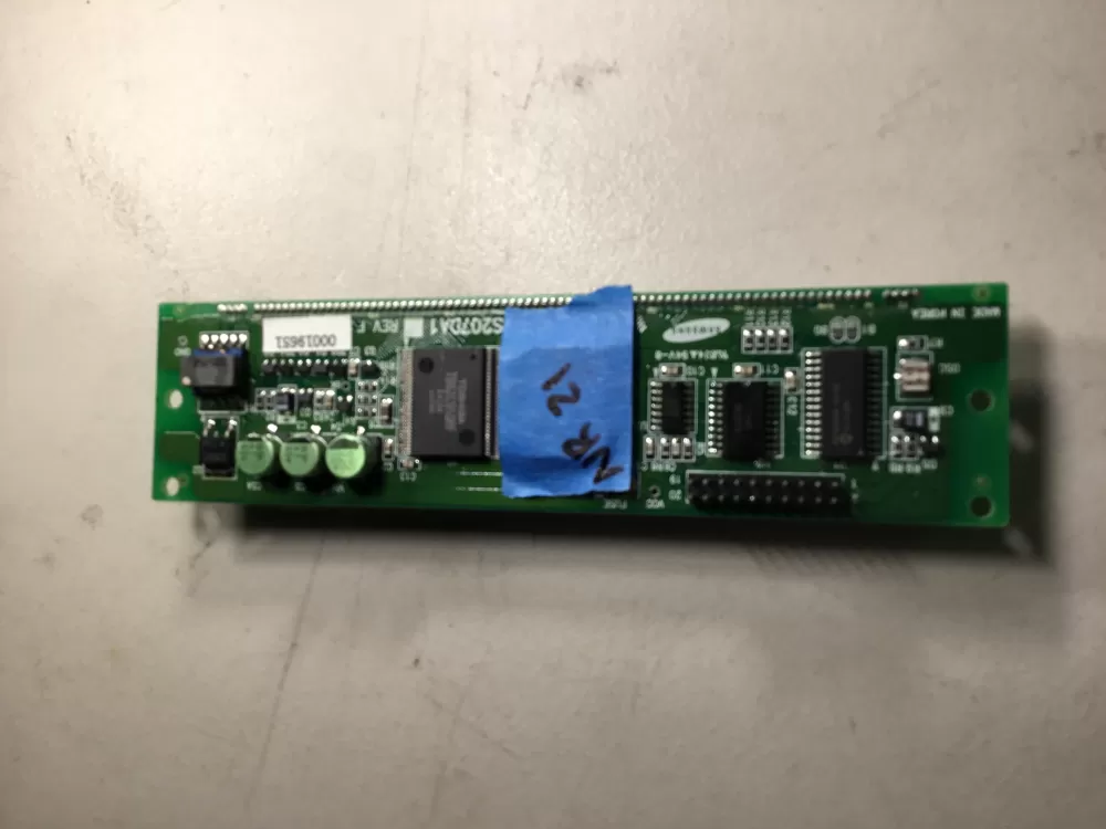 Samsung Microwave 20S207DA1 50743985 Control Board AZ40269 | NR21