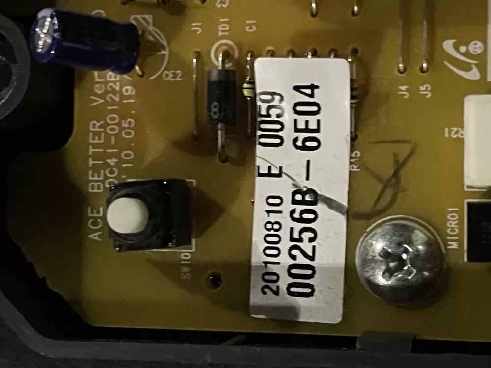Samsung DC92-00256B AP4452380 Dryer UI Control Board AZ26441 | WMV19