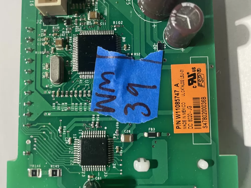 Maytag W11323695 Washer Control Board UI Display AZ156308 | Wm39