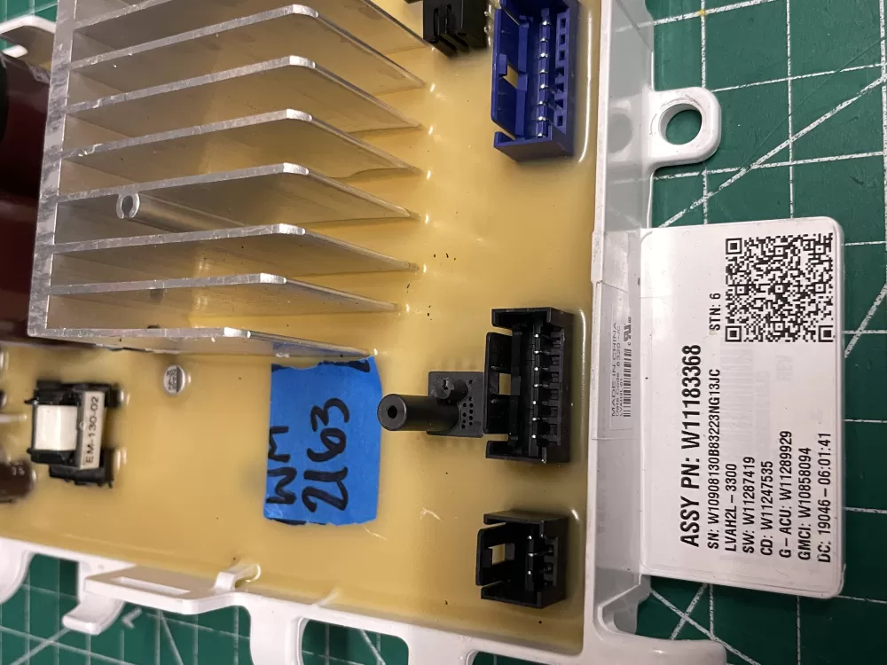 Whirlpool Maytag W11183368 W11195970 Washer Control Board AZ206034 | Wm2163