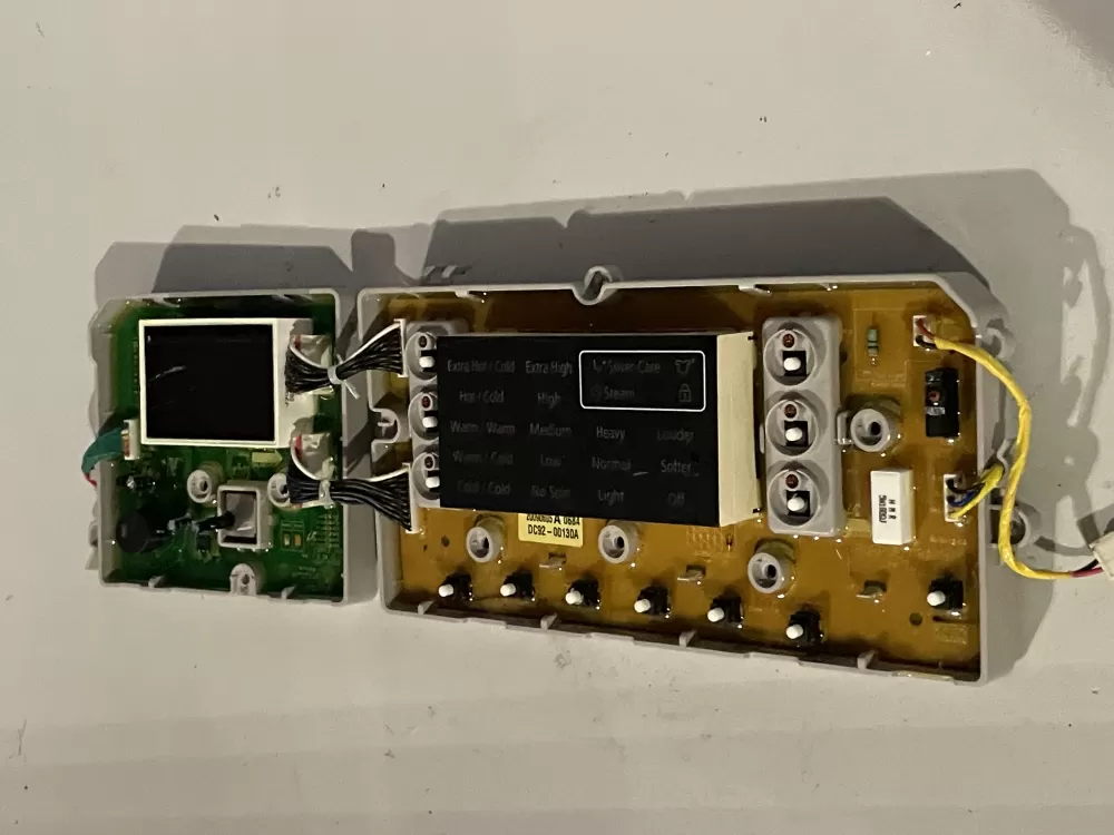 Samsung DC92-00130A  DC92-00125A Washer UI Control Board