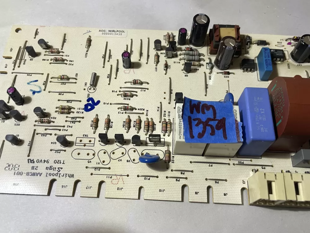 Whirlpool AAWCB 001 Washer Board Control AZ107013 | Wm1359
