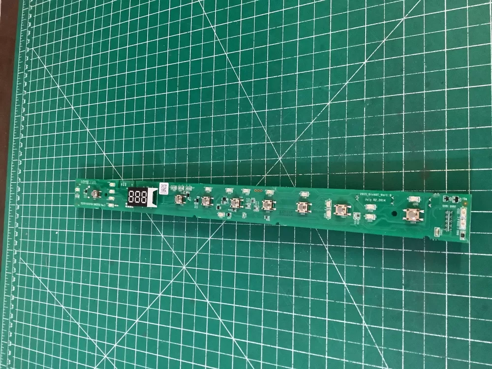 GE 265D2270G026 Dishwasher Display Control Board