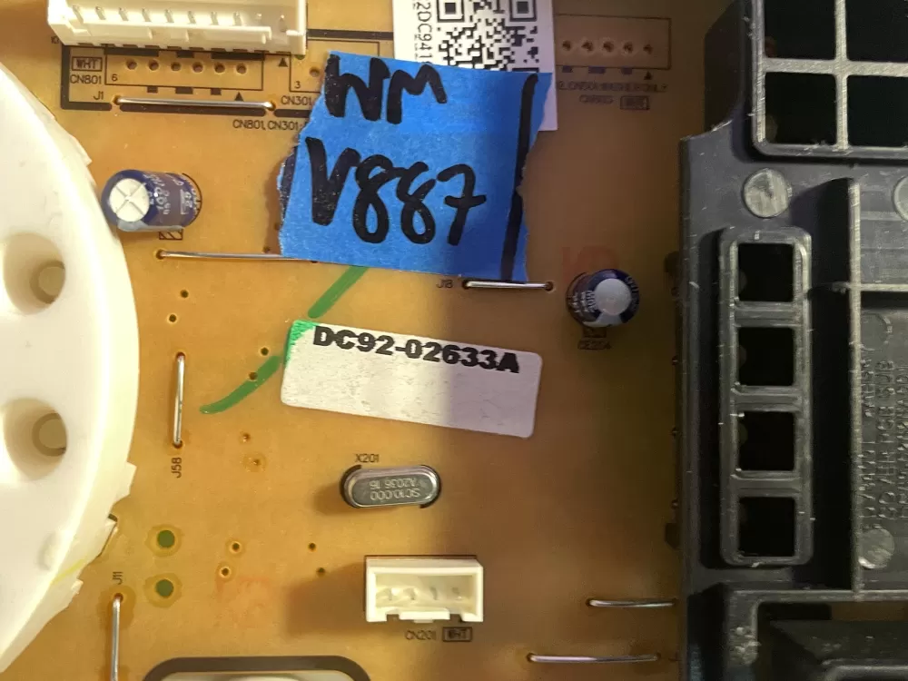 Samsung DC92 02633A Dryer Control Board Display AZ196861 | Wmv887