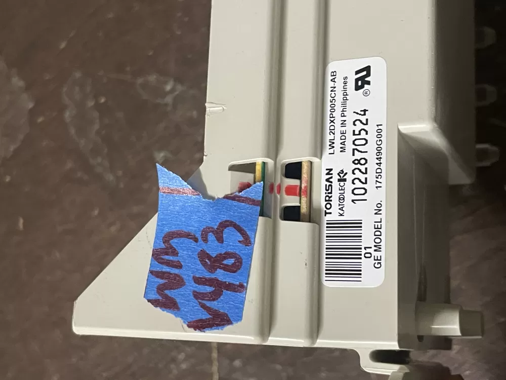 GE 175D4490G001 Washer Control Board AZ57526 | Wmv483