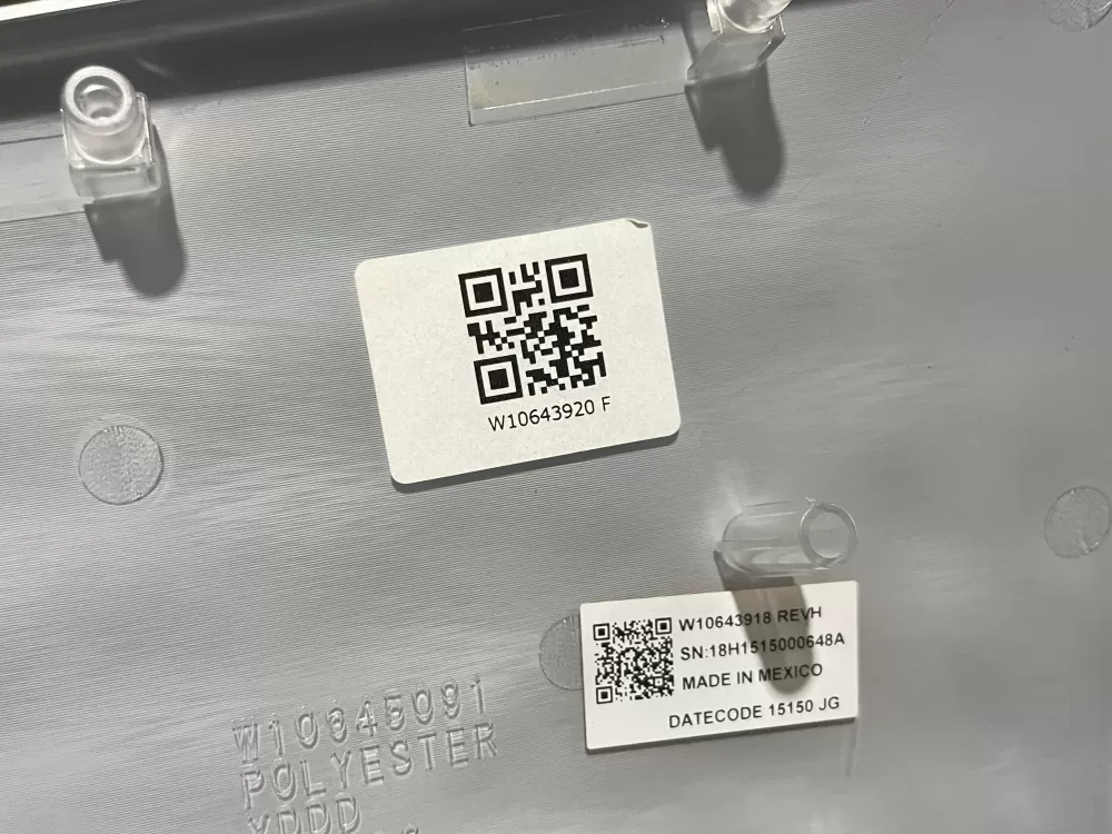 Kenmore W10793508 W10643918 Dryer Control Board Panel AZ137452 | Wmv741