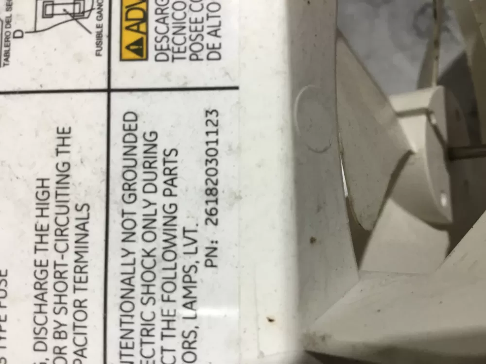 GE 261820301123 Microwave Cooling Fan Assembly AZ79270 | Sl156