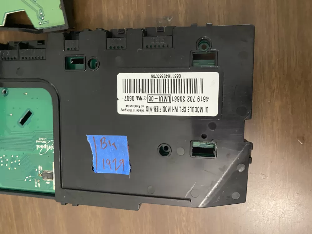 Whirlpool 4619 702 30681 Washer Control Board AZ55102 | BK1929
