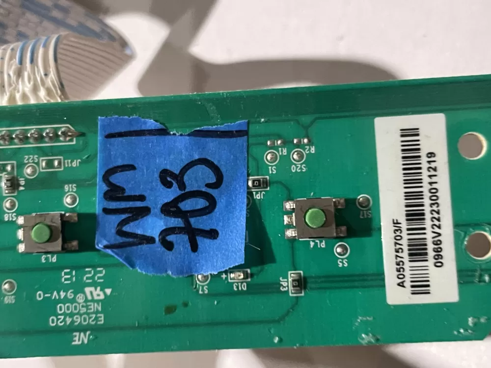 Frigidaire Electrolux A05575703 Dishwasher Control Board AZ191084 | Wm703