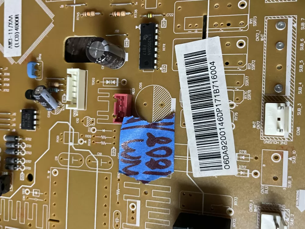 Samsung DA92 00146D DA9200146D Refrigerator Control Board AZ49362 | Wm1808