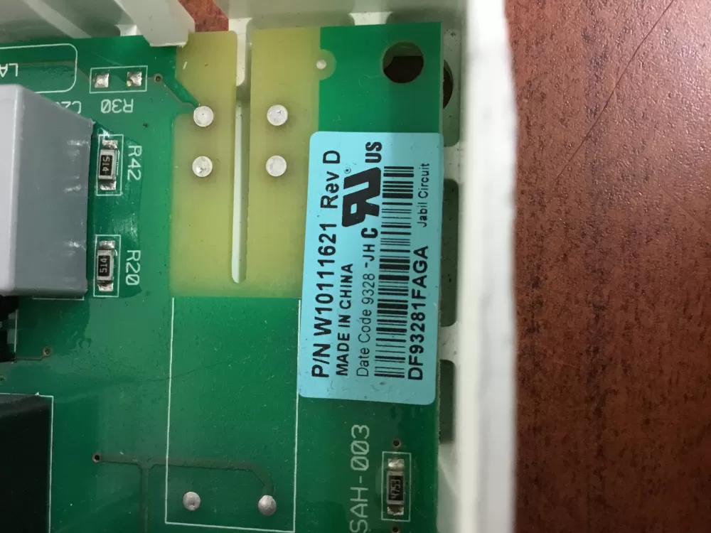 Maytag AP6015086 W10111621 WPW10111621 Dryer Control Board AZ28280 | NR1510