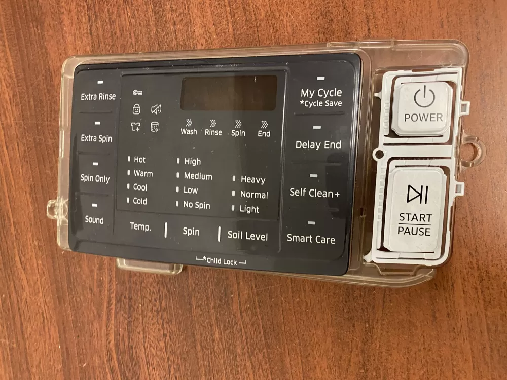 Samsung DC92-01607J  AP6243588  DC94-06643A  DC93-00376D  PS12084833 Dryer UI Control Board