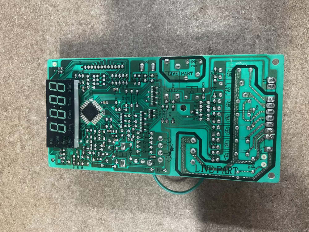 LG 6871W1A497A 6870w1a497b Microwave Control Board Panel AZ21758 | KM1215