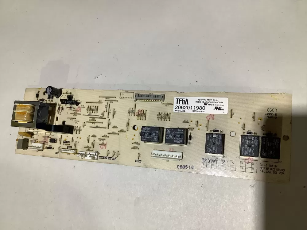 GE Power Dishwasher Control Board 165D7802P003 WD21X10247 AZ143977 | ZC2422