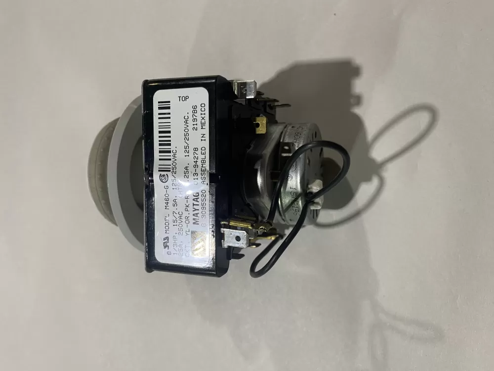 Maytag  Whirlpool 6 3095520  63095520  WP33001632  AP6007932  33001632  3095520  516531  PS11741059 Dryer Timer