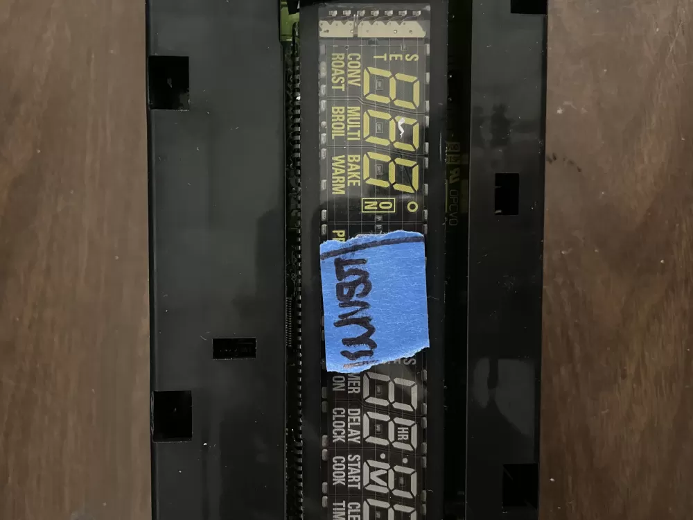  GE WB27T10486 Oven Range UI Display Control Board AZ81499 | KMV507