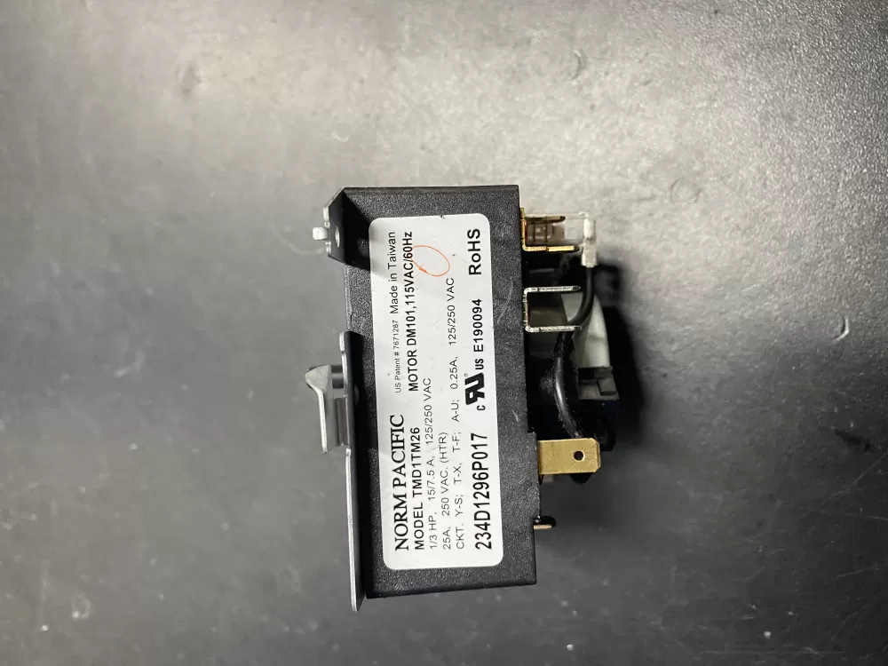 Kenmore  General Electric WE4M521 WE04X22654 PS11721520 234D1296P017 Dryer Timer