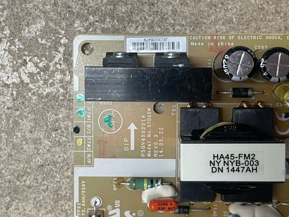 Samsung DA92 00486A Refrigerator Control Board AZ23596 | KM1157