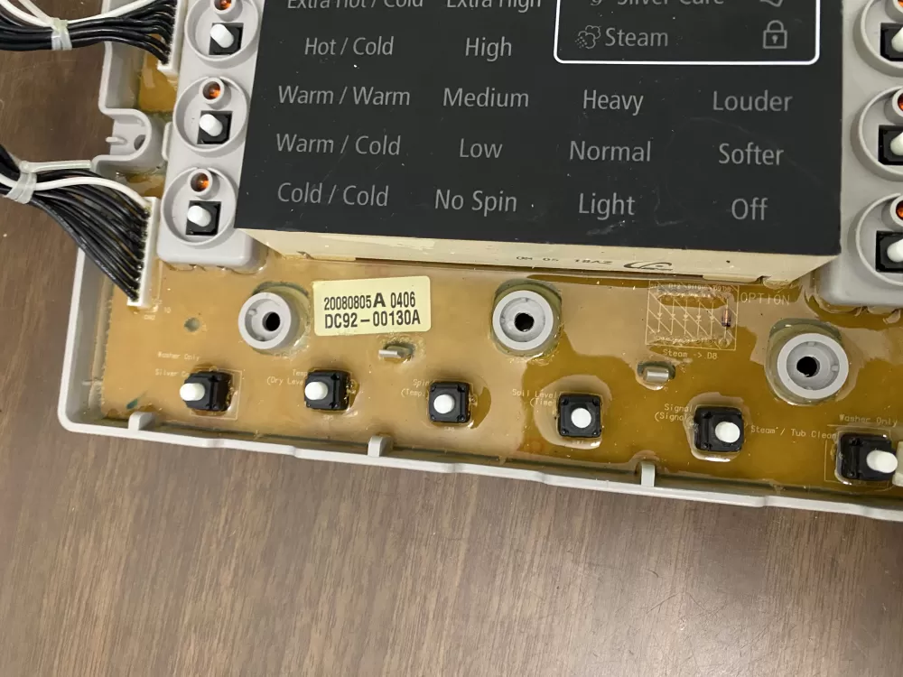 Samsung DC92-00130A DC92-00125A Washer UI Control Board AZ102351 | BK908