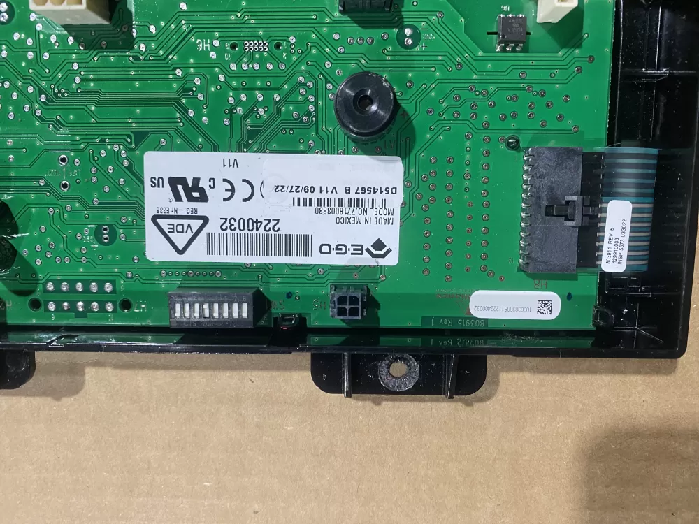 SpeedQueen D514567 Dryer Control Board AZ80344 | BK952