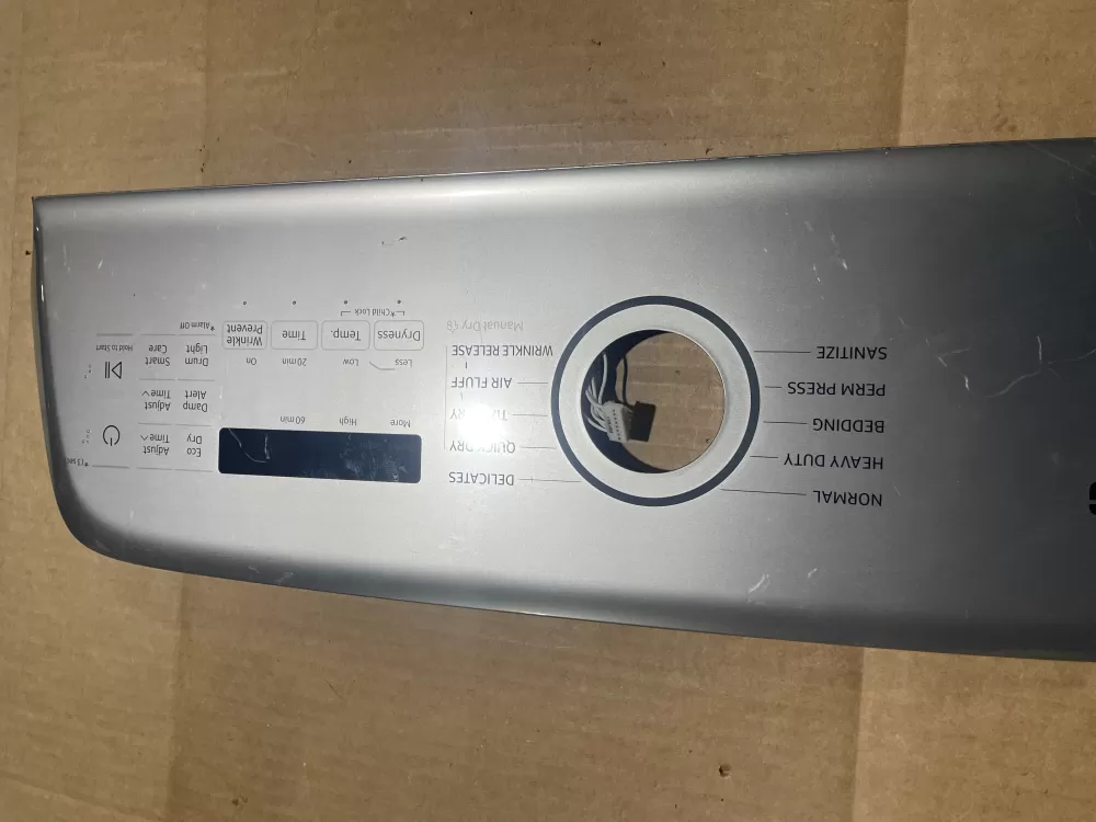 Samsung DC64-03841C Dryer Control Panel AZ78586 | KMV639