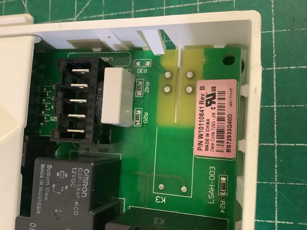 Whirlpool  Kenmore AP6015062 W10110641 W10110641R WPW10110641 PS11748333 W10110641 D Dryer Control Board
