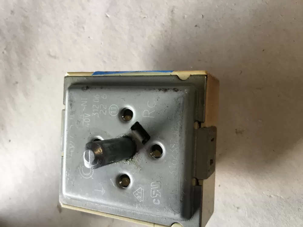 Crosley  Frigidaire  Kelvinator  Kenmore 316238200 316238201 Range Infinite Burner Control Switch