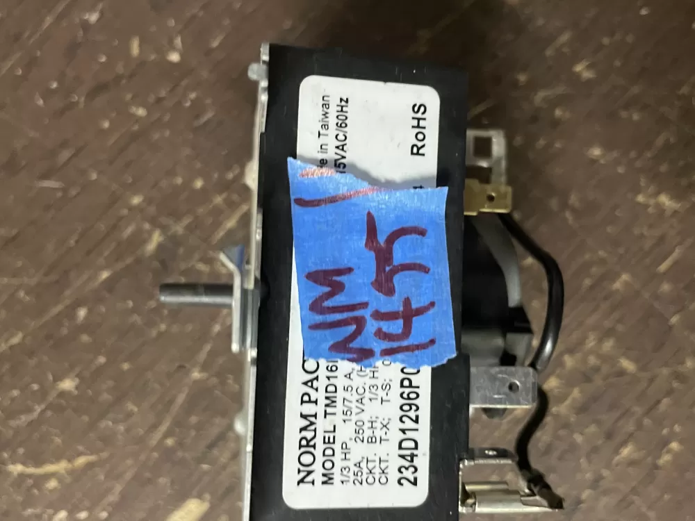 GE TMD16M10 234D1296P001 Dryer Timer AZ43750 | Wm1455