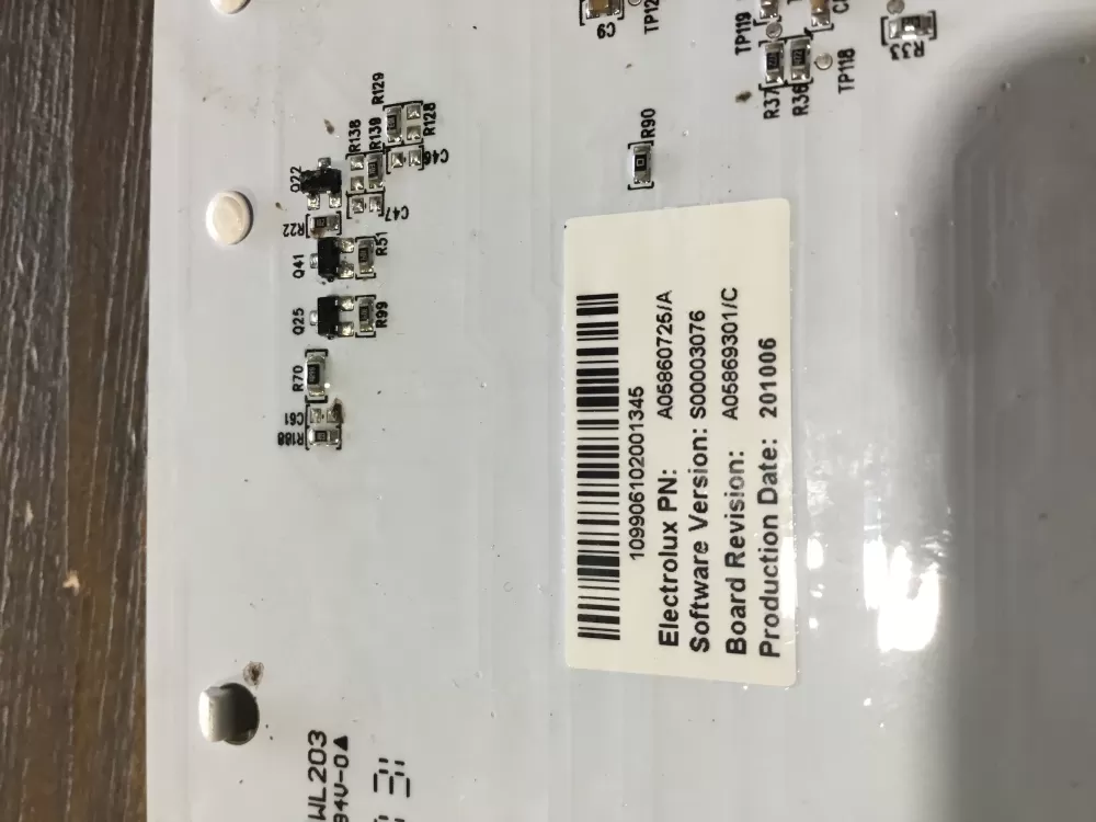 Electrolux A05860725 Refrigerator Dispenser Control Board AZ52942 | NR1838
