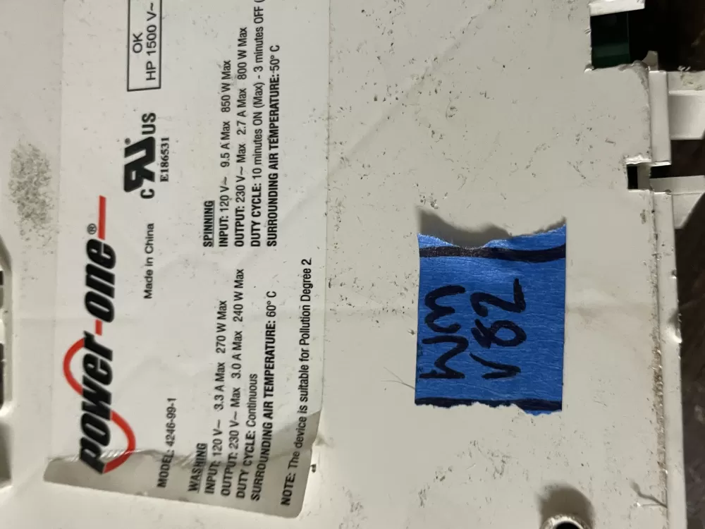 Frigidaire Kenmore 5304504863 4246991 Washer Control Board AZ81969 | Wmv82