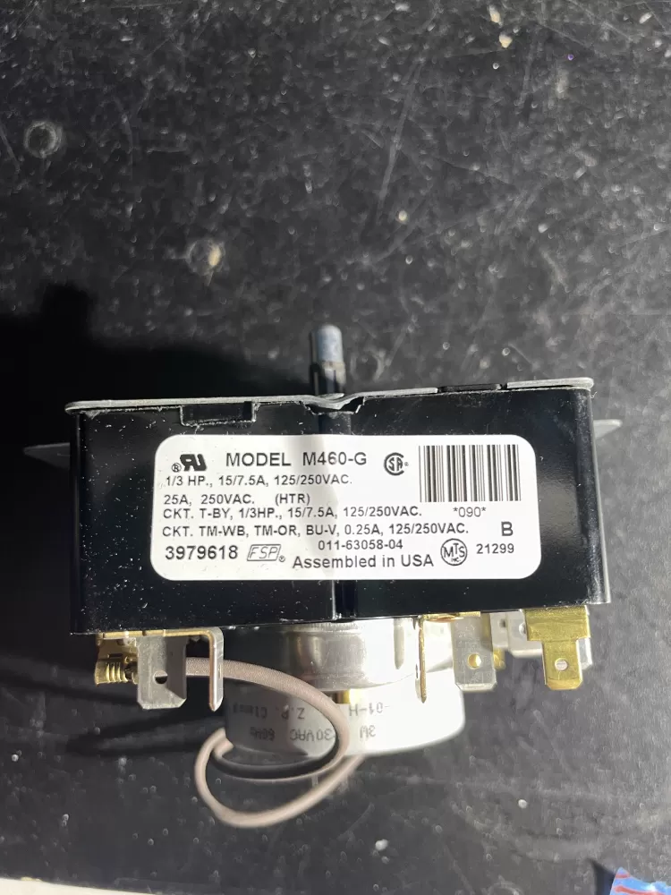 Whirlpool Amana Admiral AP6009056 3979618 3979618R Dryer Timer AZ37808 | Wm418