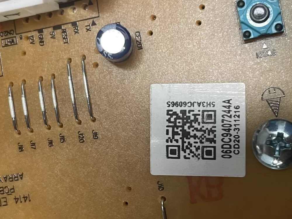 Samsung DC94 07244A Washer Control Board AZ20016 | WM792