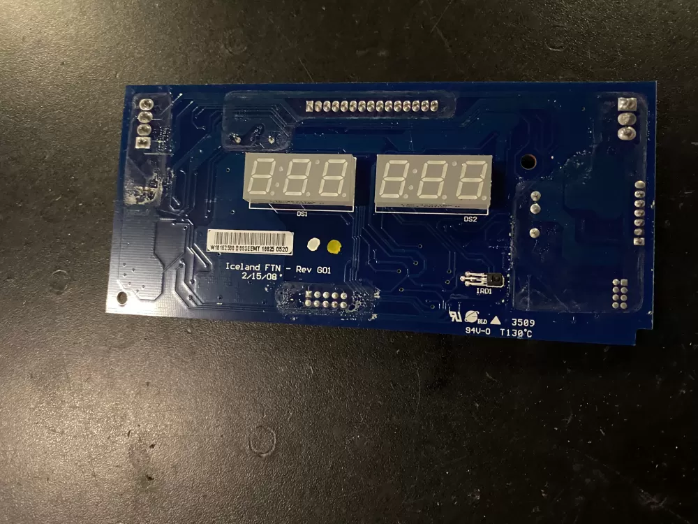 Whirlpool W10162500 Refrigerator Control Board Dispenser