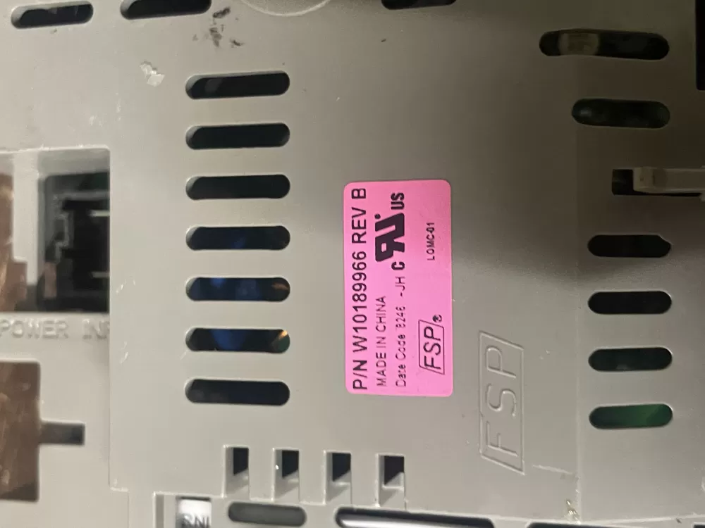 Kenmore Maytag Whirlpool W10189966 Washer Control Board AZ51876 | Wm1909