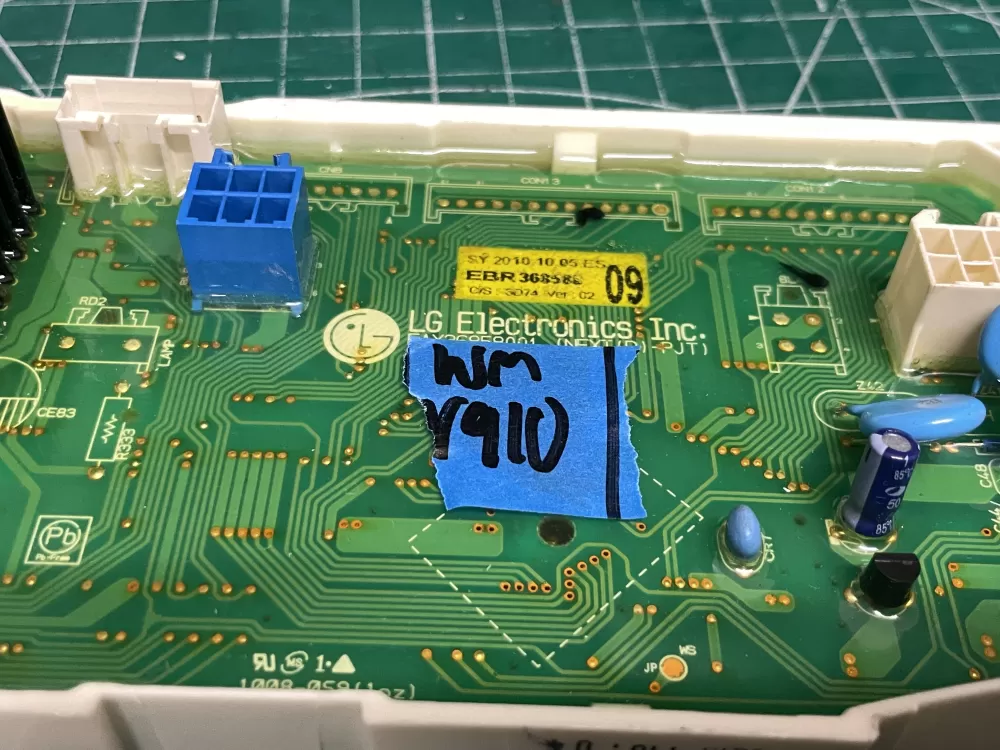LG EBR36858809 EAX36858001 Dryer Control Board AZ204390 | Wmv910