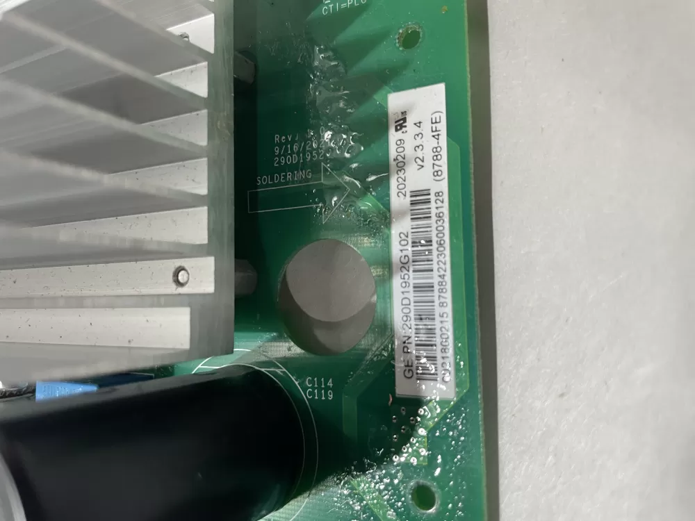 GE PD00081403 WH22X35837 Inverter Washer Control Board AZ199759 | Wm2791