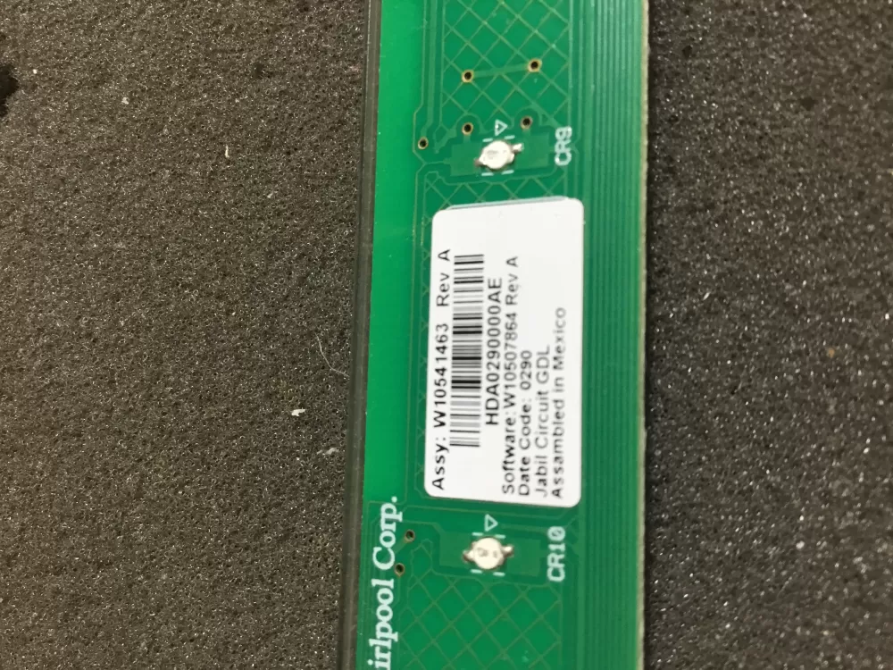 Whirlpool KitchenAid W10541463 Dishwasher Control Board AZ94827 | NRV101