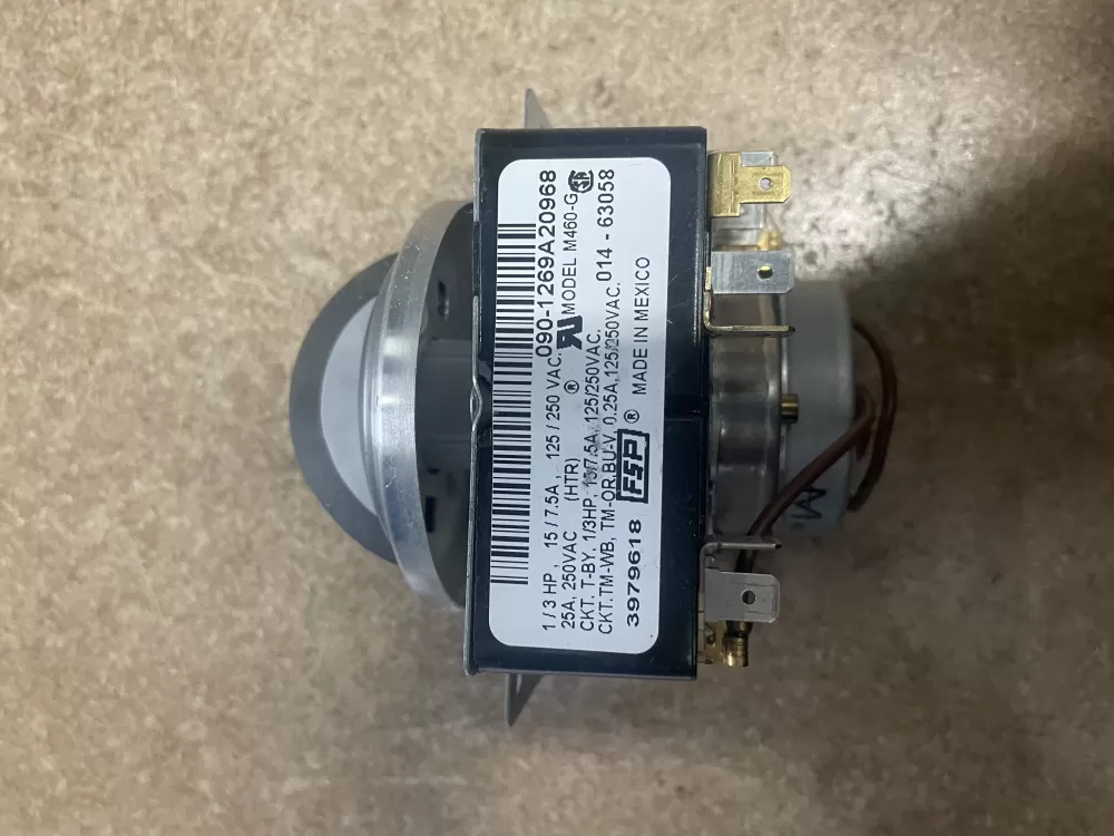 Whirlpool  Amana  Admiral AP6009056 3979618 3979618R 8299783 WP3979618 PS11742198 Dryer Timer