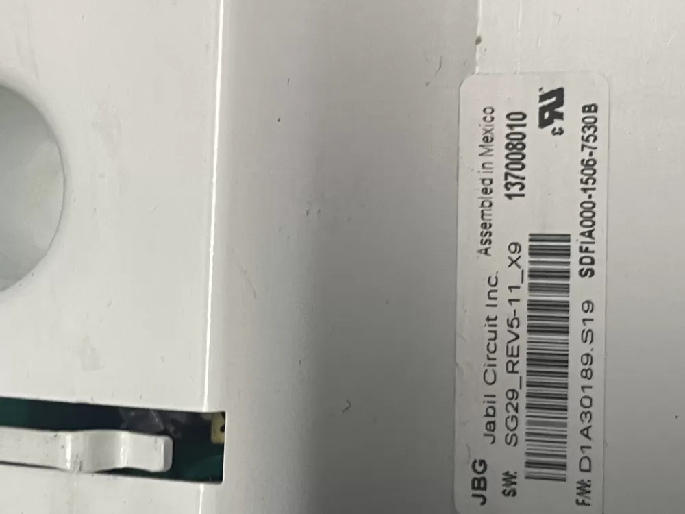 Kenmore Frigidaire Electrolux 137008010nh Dryer Control Board AZ20706 | WMV175