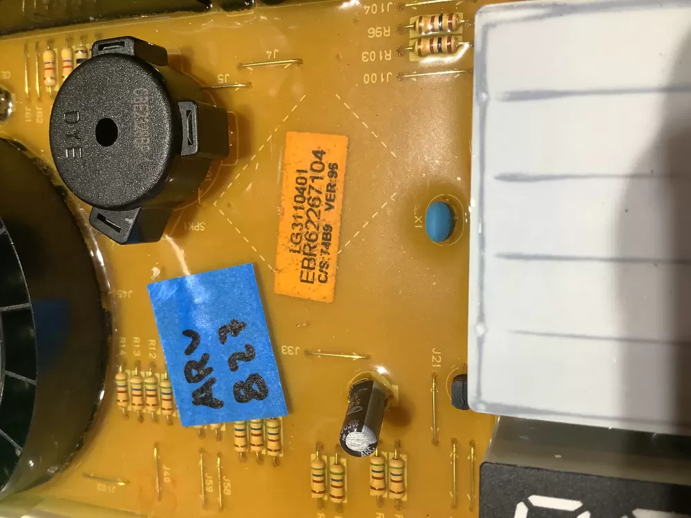 LG EBR62267101 EBR62267104 PS3645416 Washer Control Board AZ173436 | ARV827